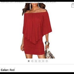COPY - Women’s Red Mini Dress